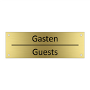 Gasten - Guests & Gasten - Guests & Gasten - Guests