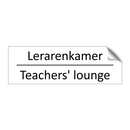 Lerarenkamer - Teachers' lounge & Lerarenkamer - Teachers' lounge & Lerarenkamer - Teachers' lounge