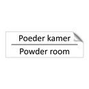 Poeder kamer - Powder room & Poeder kamer - Powder room & Poeder kamer - Powder room