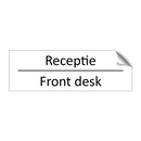 Receptie - Front desk & Receptie - Front desk & Receptie - Front desk