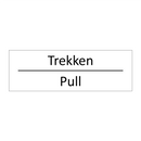 Trekken - Pull & Trekken - Pull & Trekken - Pull & Trekken - Pull & Trekken - Pull & Trekken - Pull