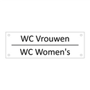 WC Vrouwen - WC Women's & WC Vrouwen - WC Women's & WC Vrouwen - WC Women's