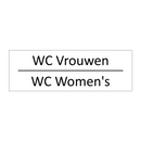 WC Vrouwen - WC Women's & WC Vrouwen - WC Women's & WC Vrouwen - WC Women's