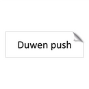 Duwen push & Duwen push & Duwen push