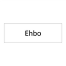 Ehbo & Ehbo & Ehbo & Ehbo & Ehbo & Ehbo
