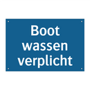 Boot wassen verplicht & Boot wassen verplicht & Boot wassen verplicht & Boot wassen verplicht