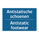 Antistatische schoenen - Antistatic footwear & Antistatische schoenen - Antistatic footwear