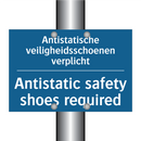 Antistatische veiligheidsschoenen /.../ - Antistatic safety shoes required /.../