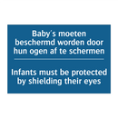 Baby's moeten beschermd worden /.../ - Infants must be protected by shielding /.../