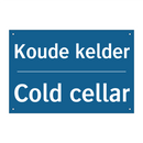 Koude kelder - Cold cellar & Koude kelder - Cold cellar & Koude kelder - Cold cellar