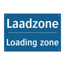 Laadzone - Loading zone & Laadzone - Loading zone & Laadzone - Loading zone