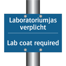 Laboratoriumjas verplicht - Lab coat required & Laboratoriumjas verplicht - Lab coat required
