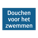 Douchen voor het zwemmen & Douchen voor het zwemmen & Douchen voor het zwemmen