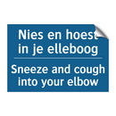 Nies en hoest in je elleboog - Sneeze and cough into your elbow /.../