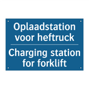 Oplaadstation voor heftruck - Charging station for forklift