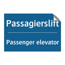 Passagierslift - Passenger elevator & Passagierslift - Passenger elevator