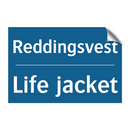 Reddingsvest - Life jacket & Reddingsvest - Life jacket & Reddingsvest - Life jacket