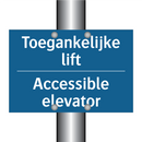 Toegankelijke lift - Accessible elevator & Toegankelijke lift - Accessible elevator