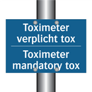 Toximeter verplicht tox - Toximeter mandatory tox