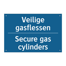 Veilige gasflessen - Secure gas cylinders & Veilige gasflessen - Secure gas cylinders