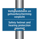 Veiligheidshelm en gehoorbescherming /.../ - Safety helmet and hearing protection /.../