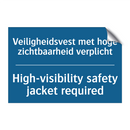 Veiligheidsvest met hoge zichtbaarheid /.../ - High-visibility safety jacket /.../