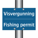 Visvergunning - Fishing permit & Visvergunning - Fishing permit & Visvergunning - Fishing permit