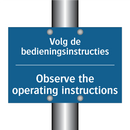 Volg de bedieningsinstructies - Observe the operating instructions /.../