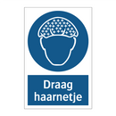 Draag haarnetje & Draag haarnetje & Draag haarnetje & Draag haarnetje & Draag haarnetje
