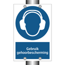 Gebruik gehoorbescherming & Gebruik gehoorbescherming & Gebruik gehoorbescherming