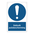 Gebruik pulsbescherming & Gebruik pulsbescherming & Gebruik pulsbescherming