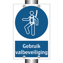 Gebruik valbeveiliging & Gebruik valbeveiliging & Gebruik valbeveiliging & Gebruik valbeveiliging