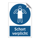 Schort verplicht & Schort verplicht & Schort verplicht & Schort verplicht