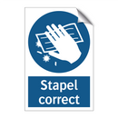 Stapel correct & Stapel correct & Stapel correct & Stapel correct