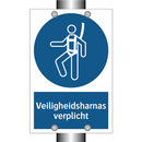 Veiligheidsharnas verplicht & Veiligheidsharnas verplicht & Veiligheidsharnas verplicht