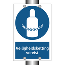Veiligheidsketting vereist & Veiligheidsketting vereist & Veiligheidsketting vereist