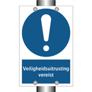 Veiligheidsuitrusting vereist & Veiligheidsuitrusting vereist & Veiligheidsuitrusting vereist