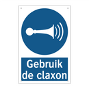 Gebruik de claxon & Gebruik de claxon & Gebruik de claxon & Gebruik de claxon & Gebruik de claxon