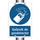 Gebruik de gasdetector & Gebruik de gasdetector & Gebruik de gasdetector & Gebruik de gasdetector