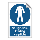 Veiligheids- kleding verplicht & Veiligheids- kleding verplicht & Veiligheids- kleding verplicht
