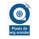 Plaats de wig eronder & Plaats de wig eronder & Plaats de wig eronder & Plaats de wig eronder