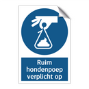 Ruim hondenpoep verplicht op & Ruim hondenpoep verplicht op & Ruim hondenpoep verplicht op