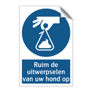 Ruim de uitwerpselen van uw hond op & Ruim de uitwerpselen van uw hond op