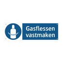 Gasflessen vastmaken & Gasflessen vastmaken & Gasflessen vastmaken & Gasflessen vastmaken