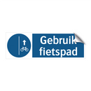 Gebruik fietspad & Gebruik fietspad & Gebruik fietspad & Gebruik fietspad