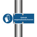 Gebruik wegwerphandschoenen & Gebruik wegwerphandschoenen & Gebruik wegwerphandschoenen