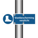 Voetbescherming verplicht & Voetbescherming verplicht & Voetbescherming verplicht
