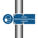 (Lichte) Ademhalingsbescherming verplicht & (Lichte) Ademhalingsbescherming verplicht