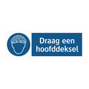 Draag een hoofddeksel & Draag een hoofddeksel & Draag een hoofddeksel & Draag een hoofddeksel