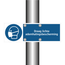 Draag lichte ademhalingsbescherming & Draag lichte ademhalingsbescherming